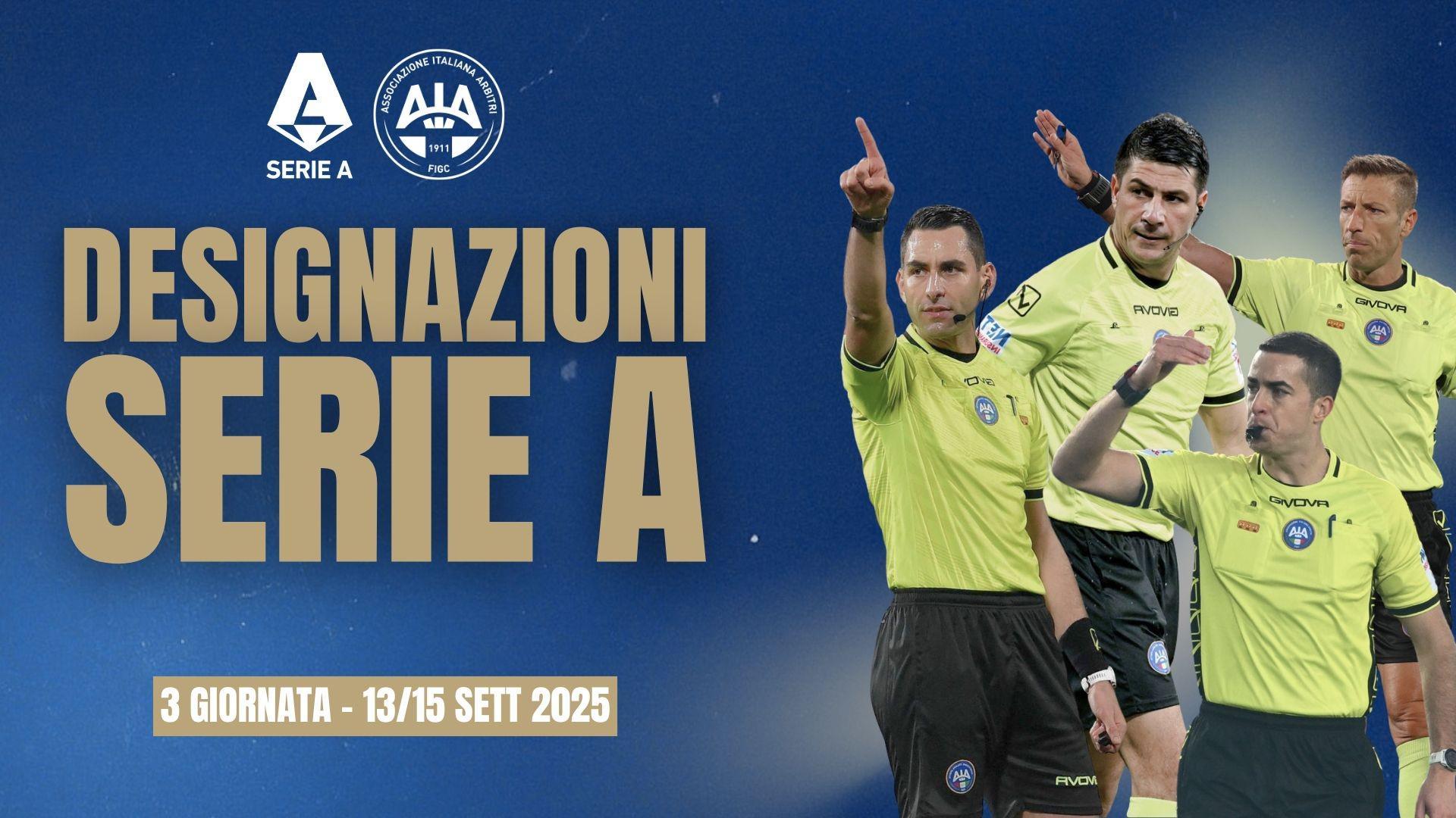 开云APP-意甲第3轮裁判安排:安德烈亚-科隆博执法尤文vs国米