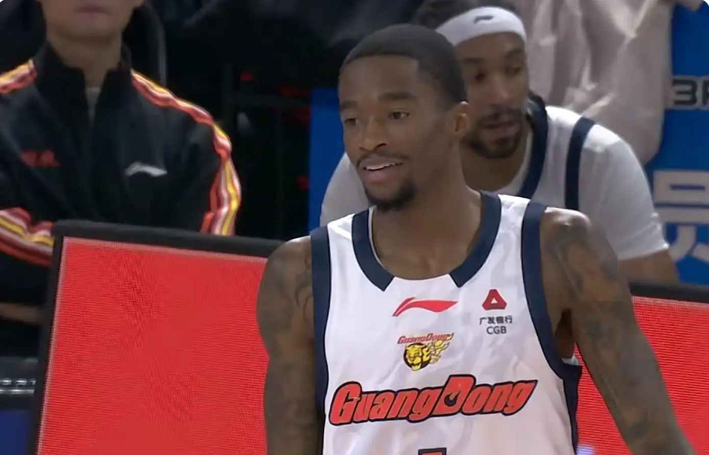 祸从口出？广东队超级外援，或被CBA公司追加处罚