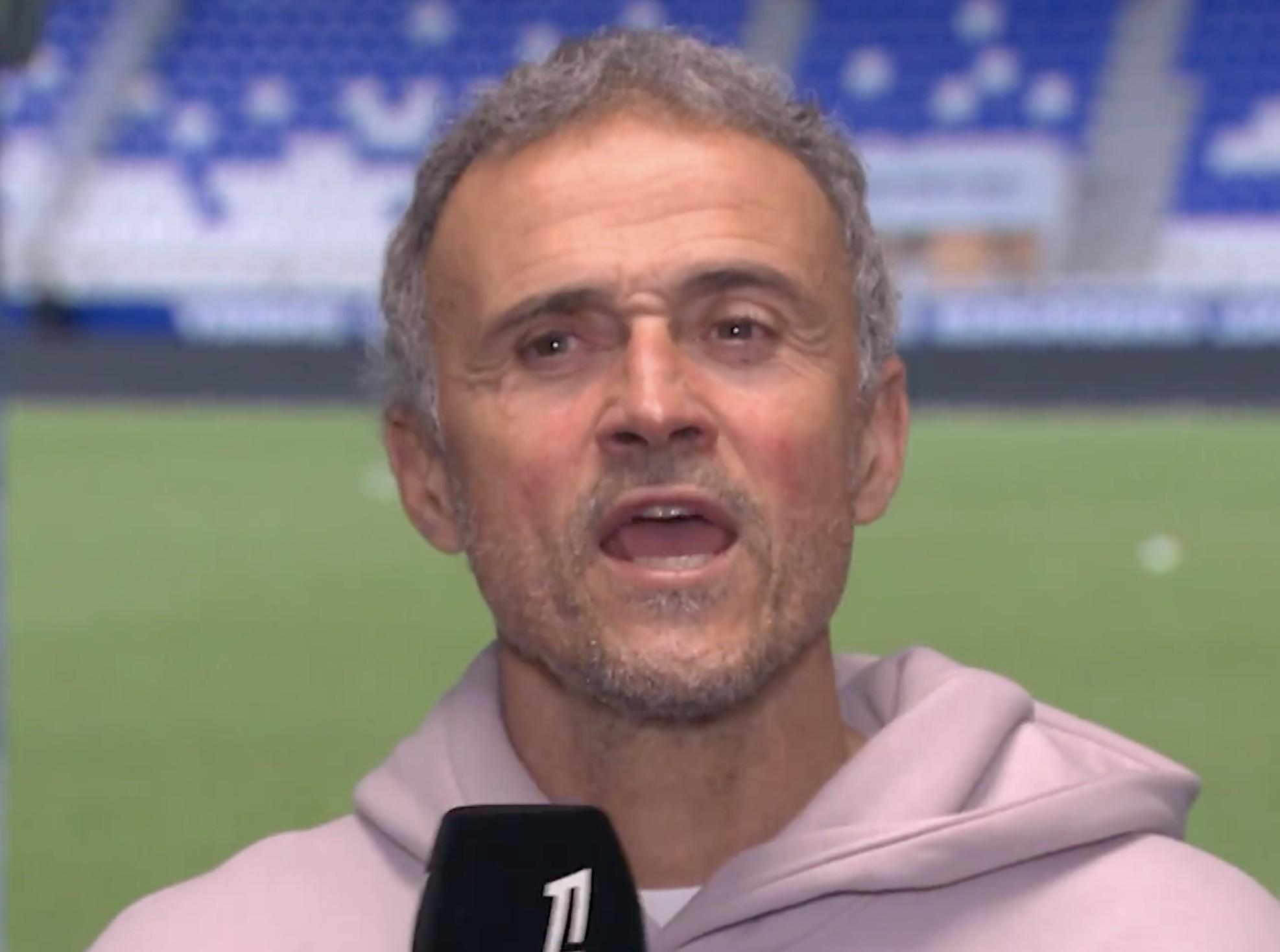 kaiyun-恩里克：巴尔科拉的进球让我们解脱；维蒂尼亚是世界前二中场